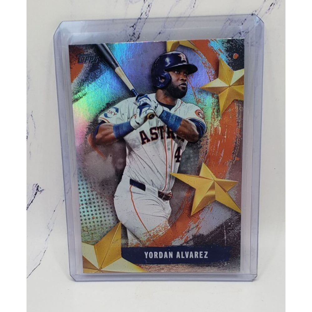 2025 Topps Series 1 Yordan Alvarez Stars of MLB Houston Astros #SMLB-9